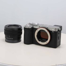 【中古】SONY(ソニー) α7C II ズームレンズキット シルバー ILCE-7CM2L S 【198-ud】