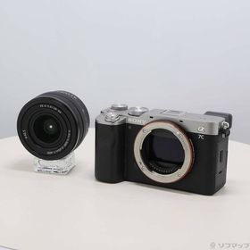 【中古】SONY(ソニー) α7C ズームレンズキット シルバー ILCE-7CL S 【198-ud】