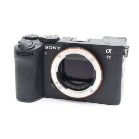 【中古品】 《並品》 SONY α7C II ボディ ILCE-7CM2 B ブラック 【ファインダーカバー部品交換/各部点検済】 [ デジタルカメラ ]