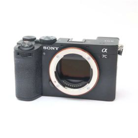 【中古品】《並品》 SONY α7C II ボディ ILCE-7CM2 B ブラック 【ファインダーカバー部品交換/各部点検済】 [ デジタルカメラ ]