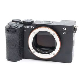 【中古品】 《並品》 SONY α7C II ボディ ILCE-7CM2 B ブラック 【ビューファインダーユニット・SDスロット部品交換/各部点検済】 [ デジタルカメラ ]