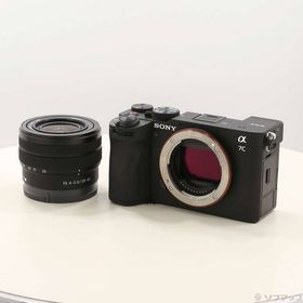 【中古】SONY(ソニー) 〔展示品〕 α7C II ズームレンズキット ブラック ILCE-7CM2L 【262-ud】