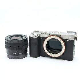 【中古品】《美品》 SONY α7C ズームレンズキット ILCE-7CL シルバー 【シューバネ部品交換/各部点検済】 [ デジタルカメラ ]