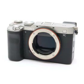 【中古品】《並品》 SONY α7C ボディ ILCE-7C シルバー 【接眼部・シュー部部品交換/各部点検済】 [ デジタルカメラ ]