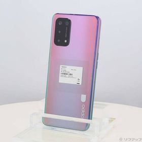 【中古】OPPO(オッポ) OPPO A54 5G 64GB ファンタスティックパープル OPG02 auロック解除SIMフリー 【269-ud】