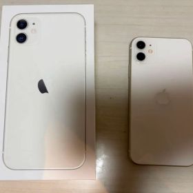 【極美品】iPhone 11 本体 ホワイト 64GB 箱付き