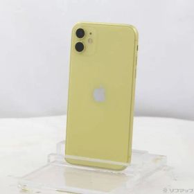 ソフマップ 〔中古品〕 iPhone11 128GB イエロー MWM42J／A SIMフリー【377】