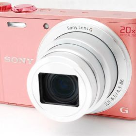 ★オシャレスタイリッシュ！可愛いピンク♪Wi-Fi機能☆ソニー DSC-WX350★