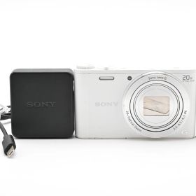★良品★ SONY ソニー DSC-WX350 Cyber-shot ホワイト サイバーショット コンパクトデジタルカメラ ＃5052