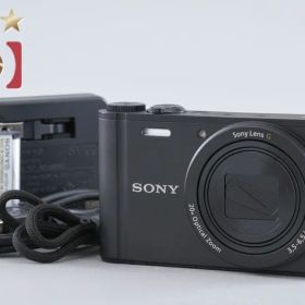 【中古】SONY ソニー Cyber-shot DSC-WX350 ブラック コンパクトデジタルカメラ 多言語対応