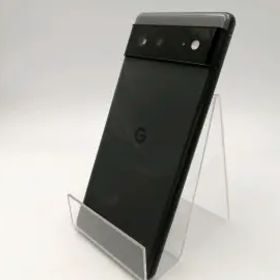 【中古】Google au 【SIMフリー】 Pixel 6 ストーミーブラック 8GB 128GB GR1YH【ECセンター】保証期間１ヶ月【ランクC】