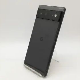 【中古】Google au 【SIMフリー】 Pixel 6 ストーミーブラック 8GB 128GB GR1YH【鹿児島中町】保証期間１ヶ月【ランクB】