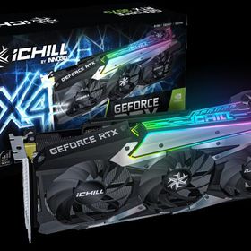 [INNO3D] GPU GEFORCE RTX 3070 X4 iCHILL [NVIDIA] ゲーミングPC パーツ グラフィックボード グラボ 自作 組み立て PC構成 構築 PC構築 自作PC PCパーツ 自作ゲーミングPC INNO3D GEFORCE RTX™ 3070 ICHILL X4 静音 low noise inno3d