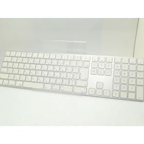 【中古】Apple Magic Keyboard（2017/テンキー付き/A1843） - 日本語（JIS） シルバー MQ052J/A【静岡】保証期間1週間