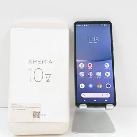 Xperia 10 V SOG11 au ブラック 送料無料 本体 c22656