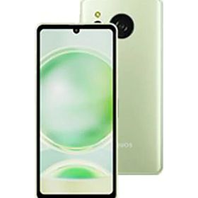 【中古】【安心保証】 AQUOS sense8 SH-M26[128GB] SIMフリー ベールグリーン mineo版