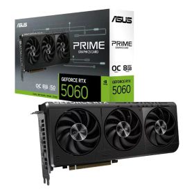 【エントリーで最大10万ポイント】ASUS エイスースPRIME GeForce RTX 5060 8GB GDDR7 OC Edition PRIME-RTX5060-O8G(2653050)代引不可 送料無料