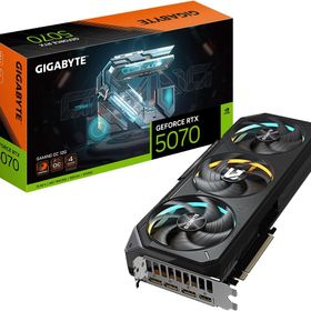 GIGABYTE NVIDIA Geforce RTX5070 搭載 グラフィックボード GDDR7 12GB ギガバイト 【国内正規代理店品】GV-N5070GAMING OC-12GD