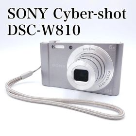 SONY Cyber-shot DSC-W810 グレー コンデジ デジカメ