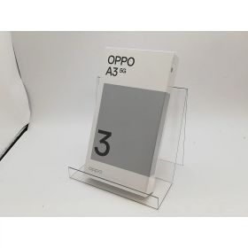 【未使用】Oppo ymobile 【SIMフリー】 OPPO A3 5G 4GB 128GB パープル【府中ル・シーニュ】保証期間3ヶ月