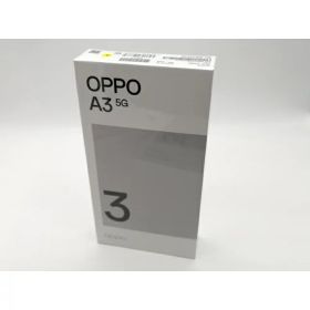 【未使用】Oppo ymobile 【SIMフリー】 OPPO A3 5G 4GB 128GB パープル【吉祥寺】保証期間3ヶ月