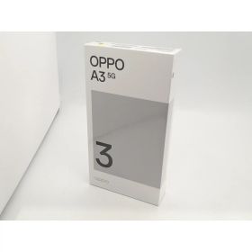 【未使用】Oppo ymobile 【SIMフリー】 OPPO A3 5G 4GB 128GB ブラック【福岡筑紫】保証期間3ヶ月