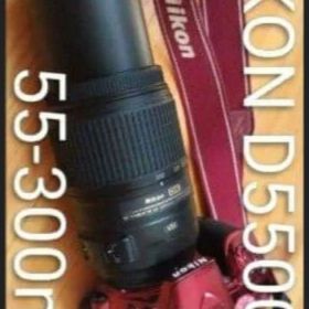 ニコン D5500 レッド 一眼レフカメラ ・ ニコン DX 55-300mm