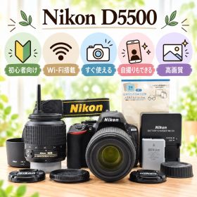 Nikon D5500✨スポーツ観戦に✨Wi-Fi✨ショット✨フルHD動画