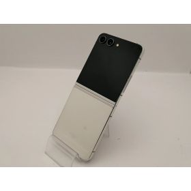 【中古】SAMSUNG au 【SIMフリー】 Galaxy Z Flip5 クリーム 8GB 256GB SCG23【新宿東口】保証期間1ヶ月【ランクC】