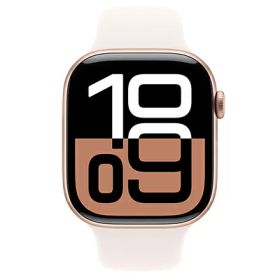 Apple Apple Watch Series10 46mm GPSモデル MWWT3J/A A2999【ローズゴールドアルミニウムケース/ライトブラッシュスポーツバンド】 [中古] 【当社3ヶ月間保証】 イオシス