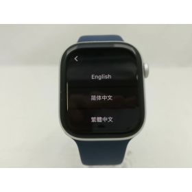 【中古】Apple Apple Watch Series10 46mm GPS シルバーアルミニウムケース/デニムスポーツバンド (M/L) MWWM3J/A【ECセンター】保証期間1ヶ月【ランクB】