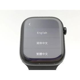 【中古】Apple Apple Watch Series10 46mm GPS ジェットブラックアルミニウムケース/ブラックスポーツバンド (M/L) MWWQ3J/A【ECセンター】保証期間1ヶ月【ランクB】
