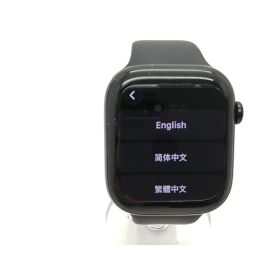 【中古】Apple Apple Watch Series10 46mm GPS ジェットブラックアルミニウムケース/ブラックスポーツバンド (S/M) MWWP3J/A【ECセンター】保証期間1ヶ月【ランクC】