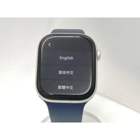 【中古】Apple Apple Watch Series10 46mm GPS シルバーアルミニウムケース/デニムスポーツバンド (M/L) MWWM3J/A【高崎モントレー】保証期間1ヶ月【ランクB】
