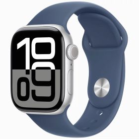 Apple Watch Series 10 GPSモデル 42mm MWWC3J/A [シルバー・デニムスポーツバンド M/L] 新品 送料無料