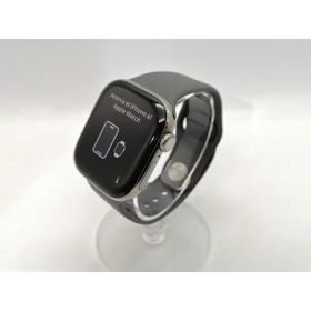 【中古】Apple Apple Watch Series10 42mm Cellular ナチュラルチタニウムケース/ストーングレイスポーツバンド (S/M) MWXD3J/A【高崎モントレー】保証期間1ヶ月【ランクB】