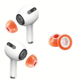 KASOTT AirPods Pro イヤーチップ 専用イヤーピース 高遮音 & ノイズキャンセリング性能向上 | ハイグレード LSR液体シリコーンゴム 形状記憶フォーム 低反発イヤホンカバー| 落下防止 滑り止