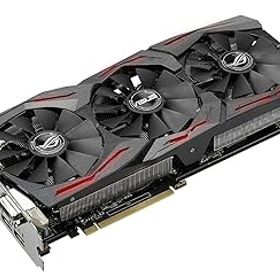 【中古】【39shop】ASUS★R.O.G. STRIXシリーズ NVIDIA GeForce GTX1080搭載ビデオカード ベースクロック1670MHz STRIX-GTX1080-A8G-GAMING（非常に良い）