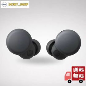ソニー(SONY) ワイヤレスノイズキャンセリングステレオイヤホン LinkBuds S WF-LS900N:軽量・小型/ノイキャン/外音取り込み/様 なユーザビリティ/ブラック WF-LS900N BC