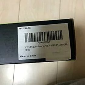 【中古】【39shop】ASUS★GeForce GTX 1660 Overclocked 6GB Phoenix Fan Edition HDMI DP DVI Graphics Card PH-GTX1660-O6G 並行輸入品（良い）