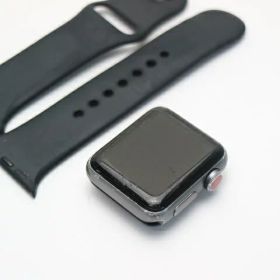 【中古】 良品中古 Apple Watch series3 38mm GPS+Cellular セルラーモデル スペースグレイ 安心保証 即日発送 Apple 中古本体 中古 あす楽 土日祝発送OK