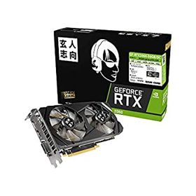 【中古】「未使用品」玄人志向 NVIDIA GeForce RTX 2060 搭載 グラフィックボード 6GB GF-RTX2060-E6GB/OC
