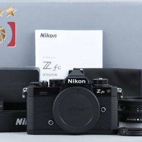 【中古】Nikon ニコン Z fc 16-50 VR レンズキット ブラック シャッター回数僅少 元箱付き