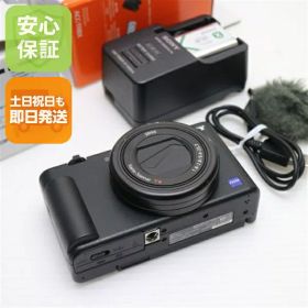 【中古】 美品 ZV-1 VLOGCAM ブラック 安心保証 即日発送 コンデジ SONY 土日祝発送OK