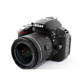 【中古】 ニコン Nikon D5300 レンズキット ブラック 美品 Wi-Fiでらくらく 当店保証30日間 人気 ミラーレス 一眼レフ 交換レンズ カメラ