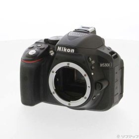 【中古】Nikon(ニコン) NIKON D5300 ボディ ブラック 【344-ud】