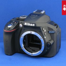 【中古】 【並品】 ニコン D5300 ボディ ブラック 【デジタル一眼レフ】 【6ヶ月保証】