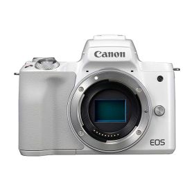 【中古】【1年保証】【美品】Canon EOS Kiss M ボディ ホワイト