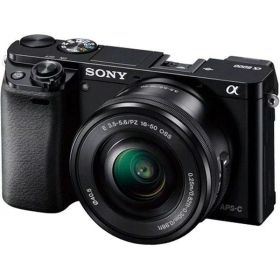 【中古】ソニー SONY α6000 パワーズームレンズキット ブラック ILCE-6000L B当店保証30日間 人気モデル 高画質 売れ筋