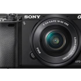 新品 Sony ソニー α6000 ズームレンズキット ブラック デジタル一眼 ILCE-6000L B JE3 ILCE6000LBJE3